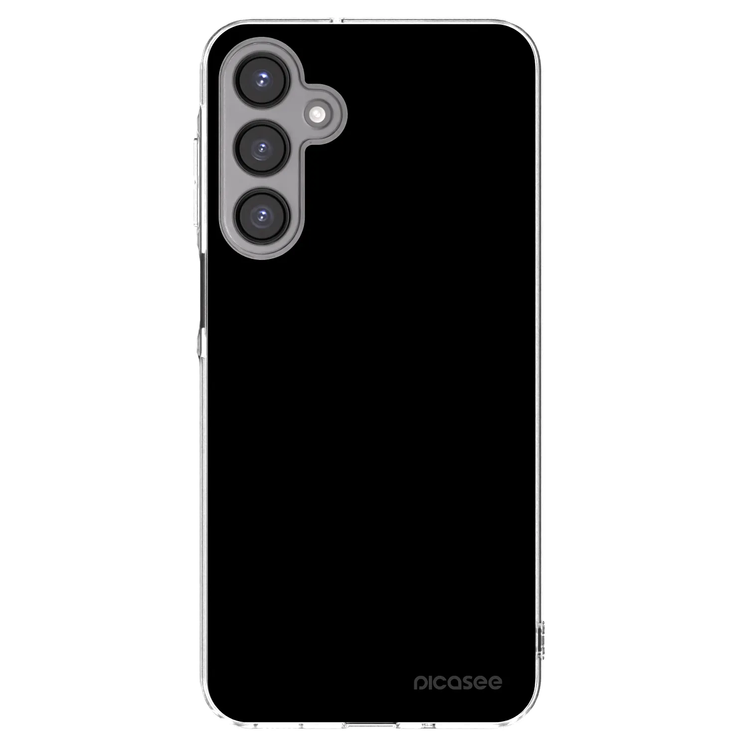 Picasee silikónový prehľadný obal pre Samsung Galaxy A16 5G - Black Bliss