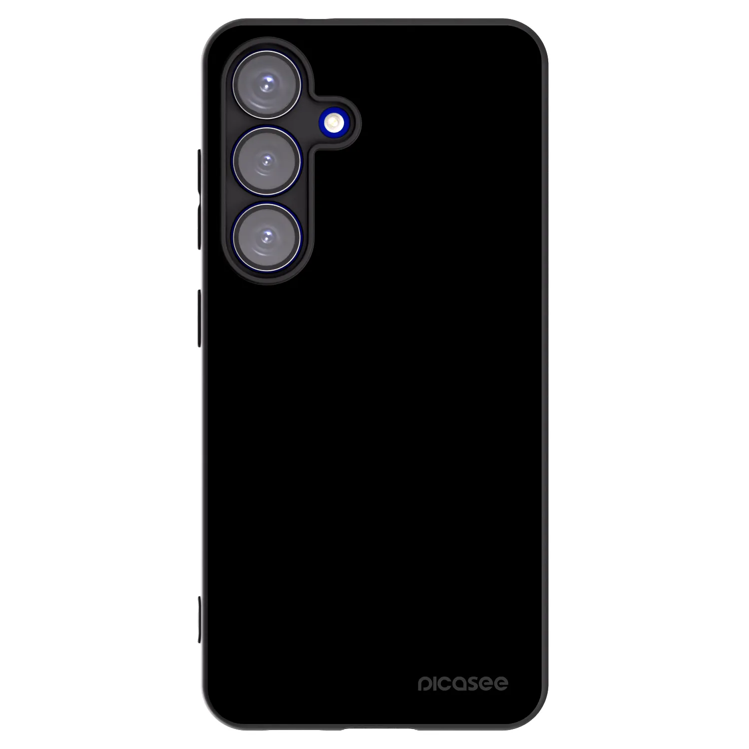 Picasee silikónový čierny obal pre Samsung Galaxy S25 5G - Black Bliss