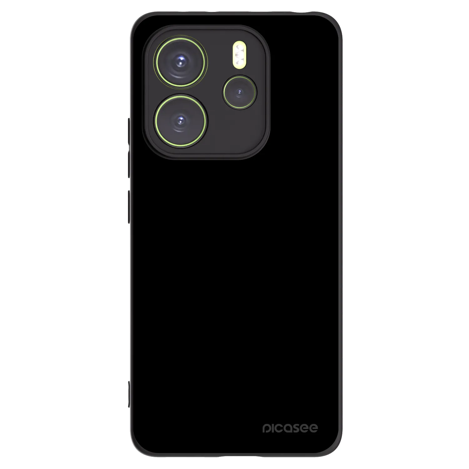 Picasee silikónový čierny obal pre Xiaomi Redmi Note 14 4G - Black Bliss