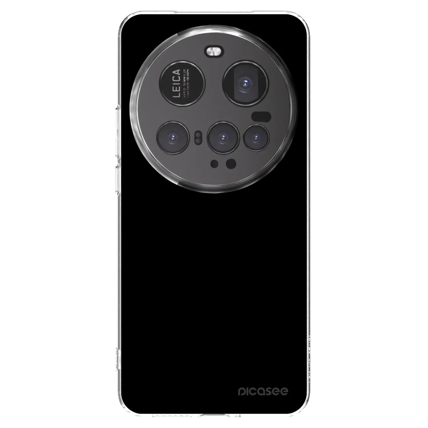 Picasee silikónový prehľadný obal pre Xiaomi 15 Ultra - Black Bliss