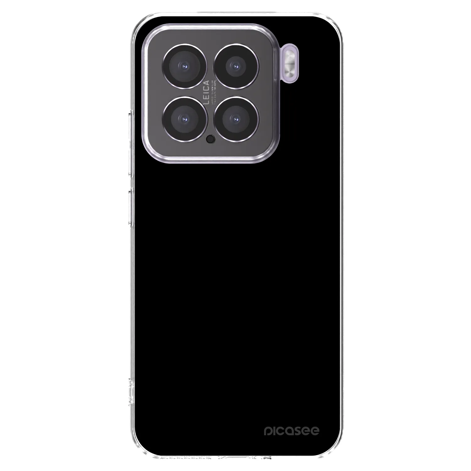 Picasee silikónový prehľadný obal pre Xiaomi 15 - Black Bliss