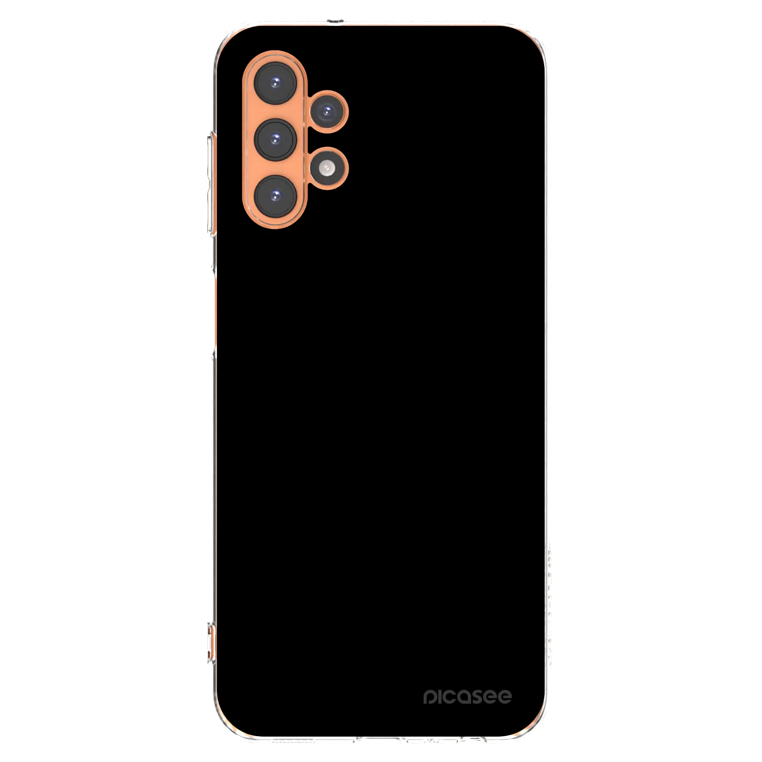 Picasee silikónový prehľadný obal pre Samsung Galaxy A13 5G - Black Bliss