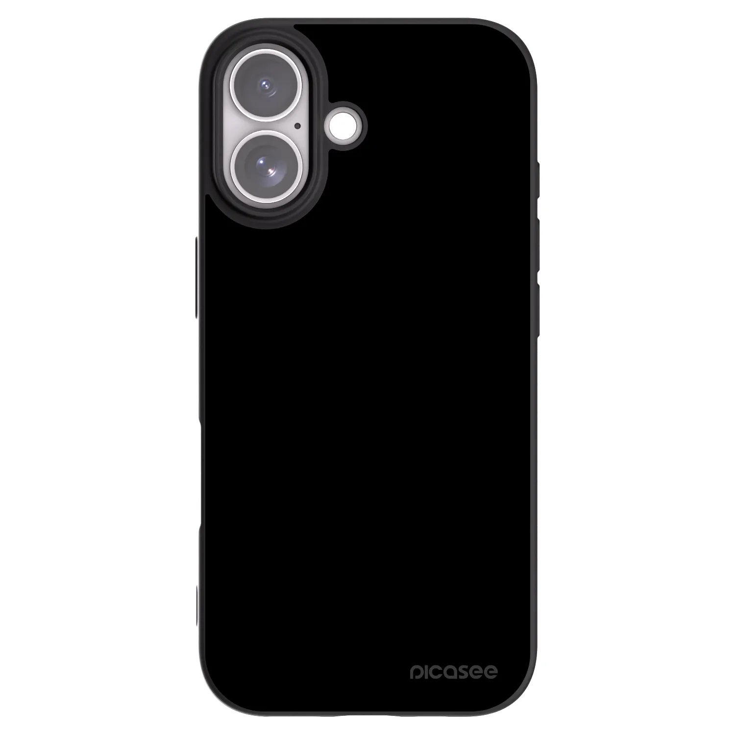 Picasee silikónový čierny obal pre Apple iPhone 17 - Black Bliss