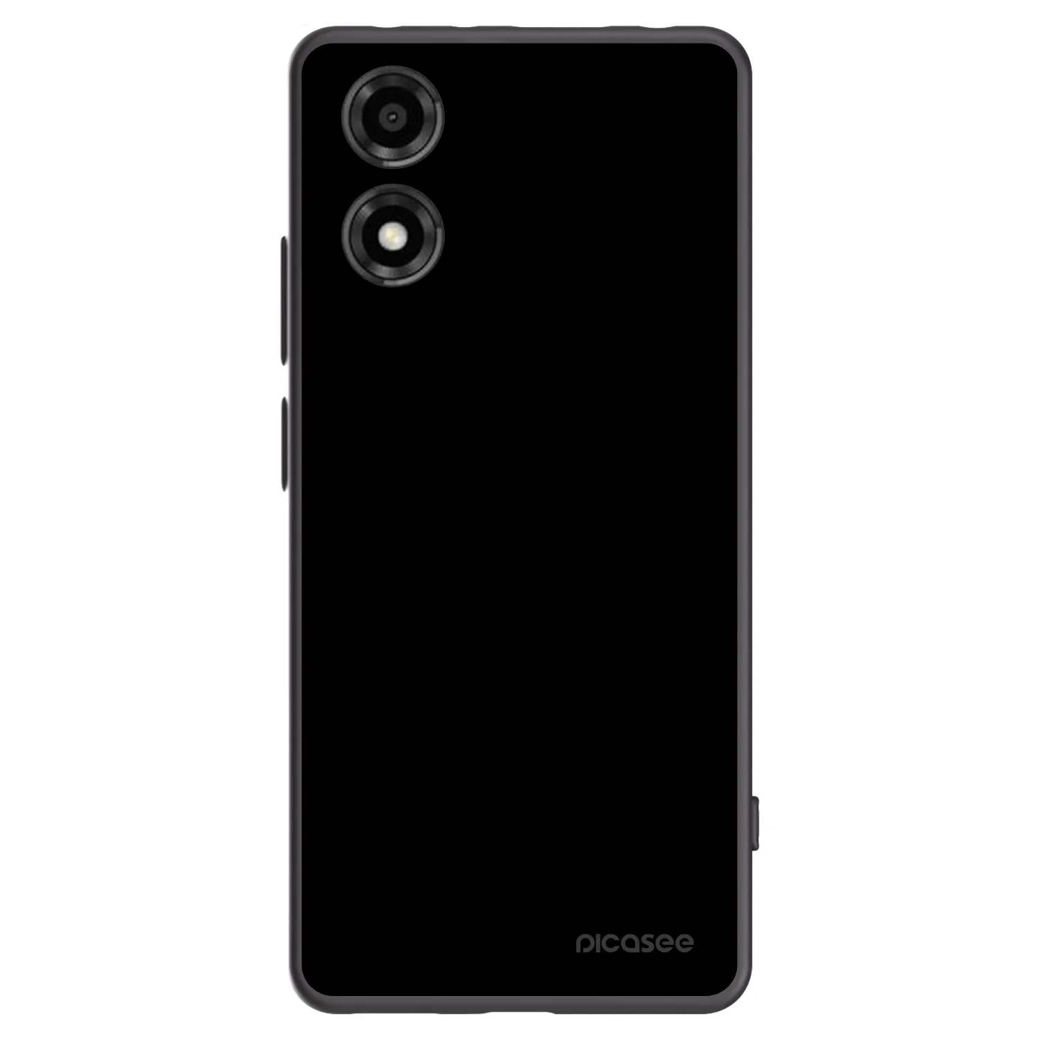 Picasee silikónový čierny obal pre Motorola Moto E14 - Black Bliss