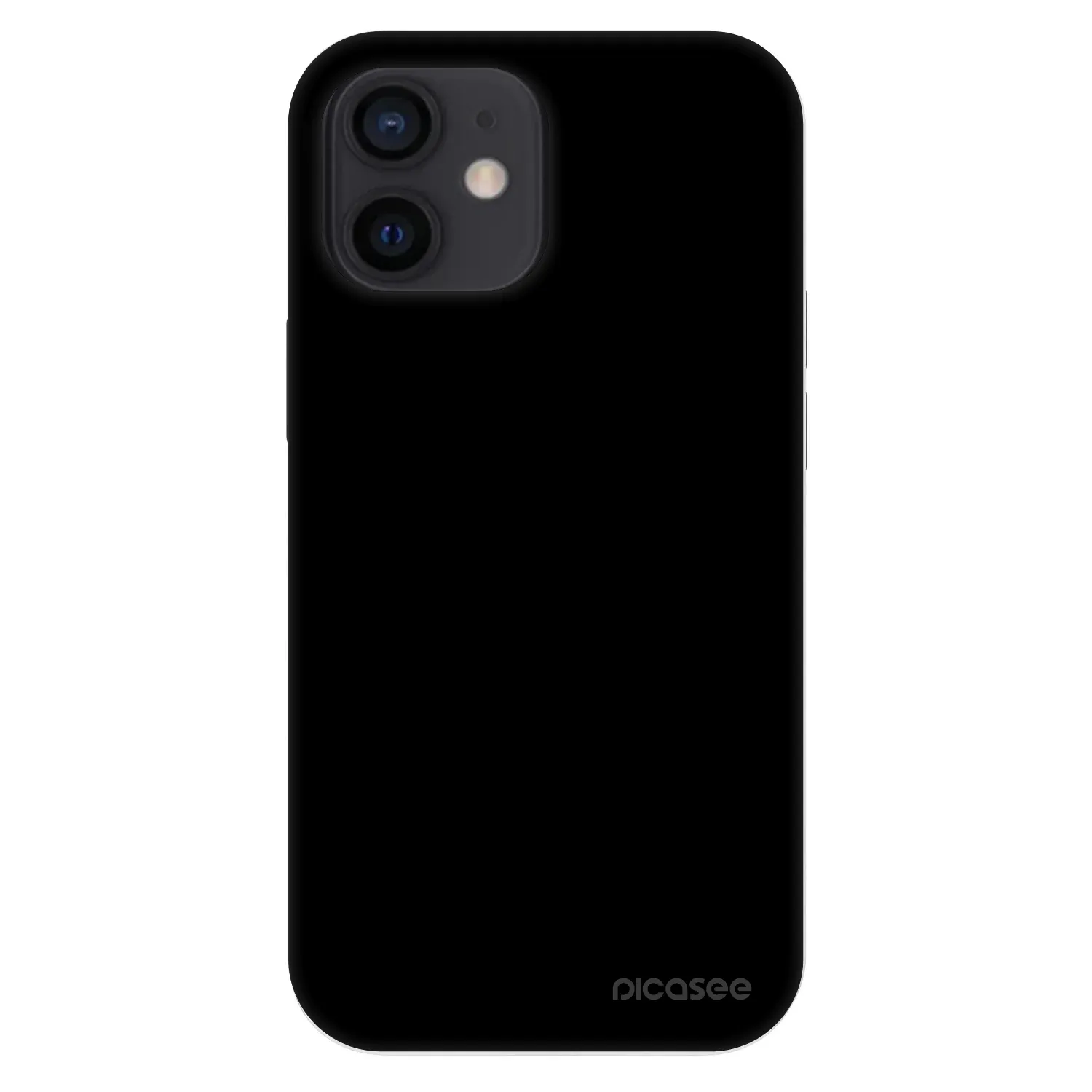 Picasee Fashion Case pre Apple iPhone 12 mini - Black Bliss