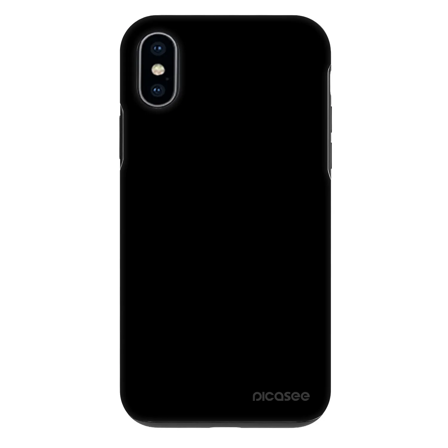 Picasee Fashion Case pre Apple iPhone X/XS - Black Bliss