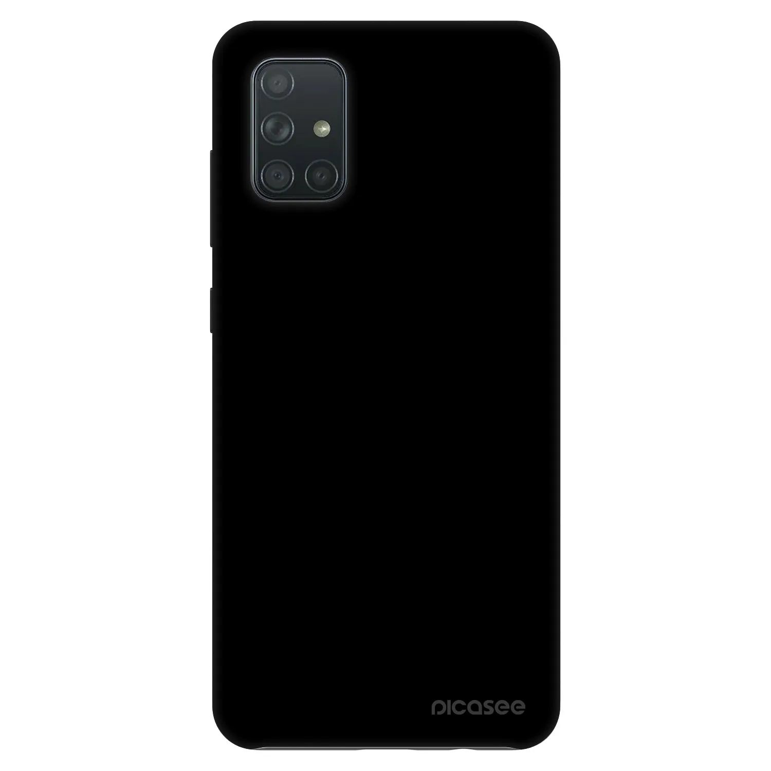 Picasee Fashion Case pre Samsung Galaxy A71 A715F - Black Bliss