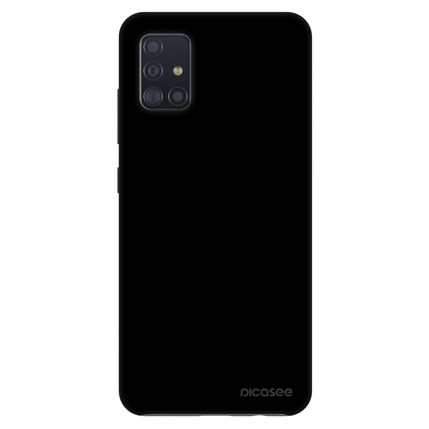 Picasee Fashion Case pre Samsung Galaxy A51 A515F - Black Bliss