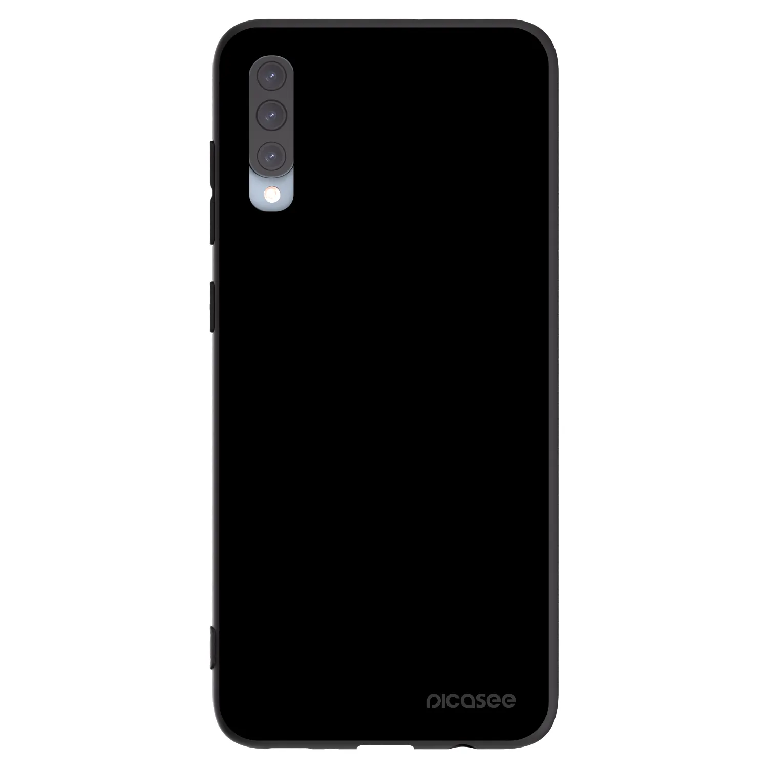 Picasee silikónový čierny obal pre Samsung Galaxy A70 A705F - Black Bliss