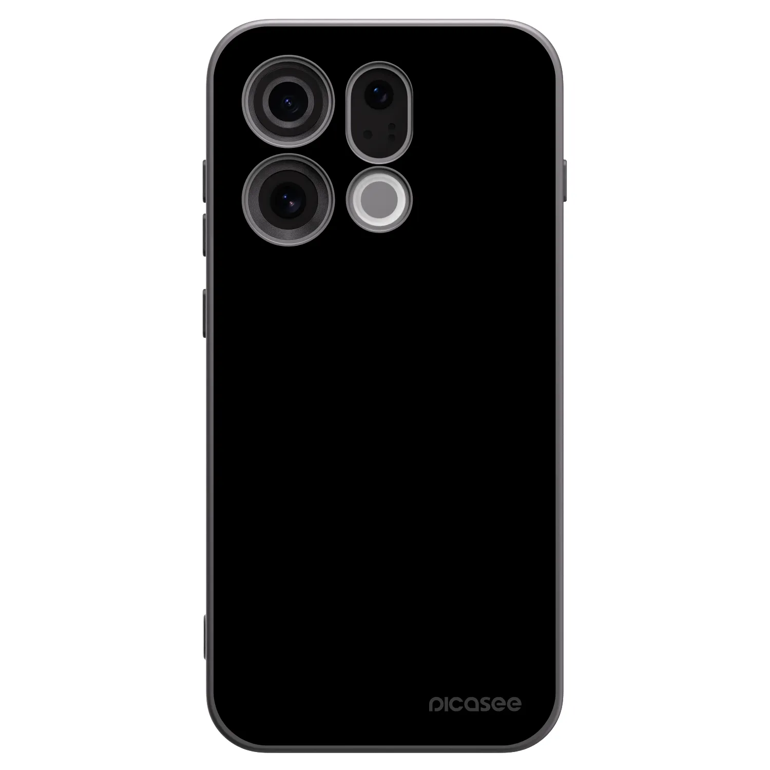 Picasee silikónový čierny obal pre OPPO Find X9 - Black Bliss