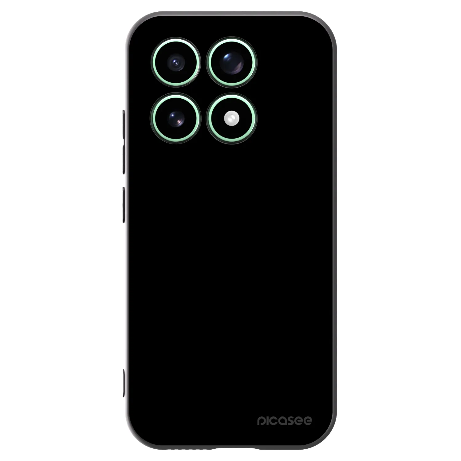 Picasee silikónový čierny obal pre Xiaomi 17 - Black Bliss
