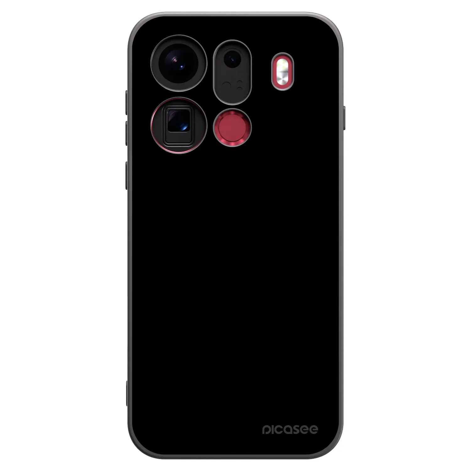 Picasee silikónový čierny obal pre OPPO Find X9 Pro - Black Bliss