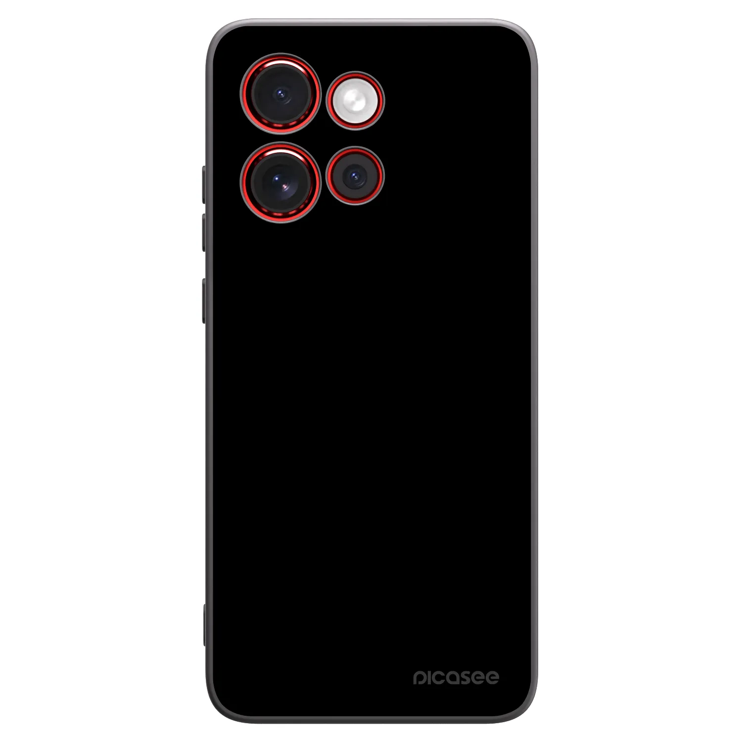 Picasee silikónový čierny obal pre Motorola Edge 60 Neo 5G - Black Bliss