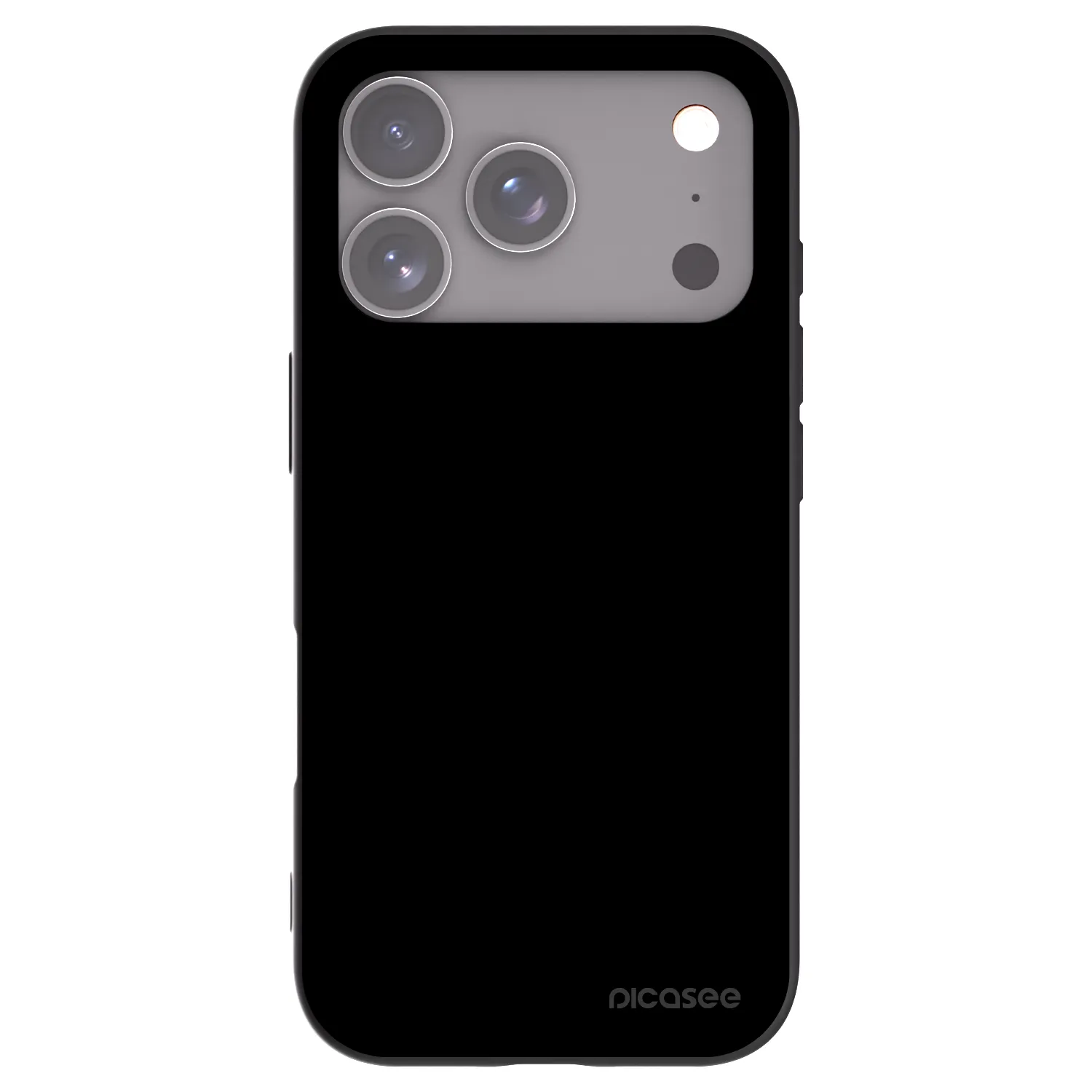 Picasee silikónový čierny obal pre Apple iPhone 18 Pro - Black Bliss