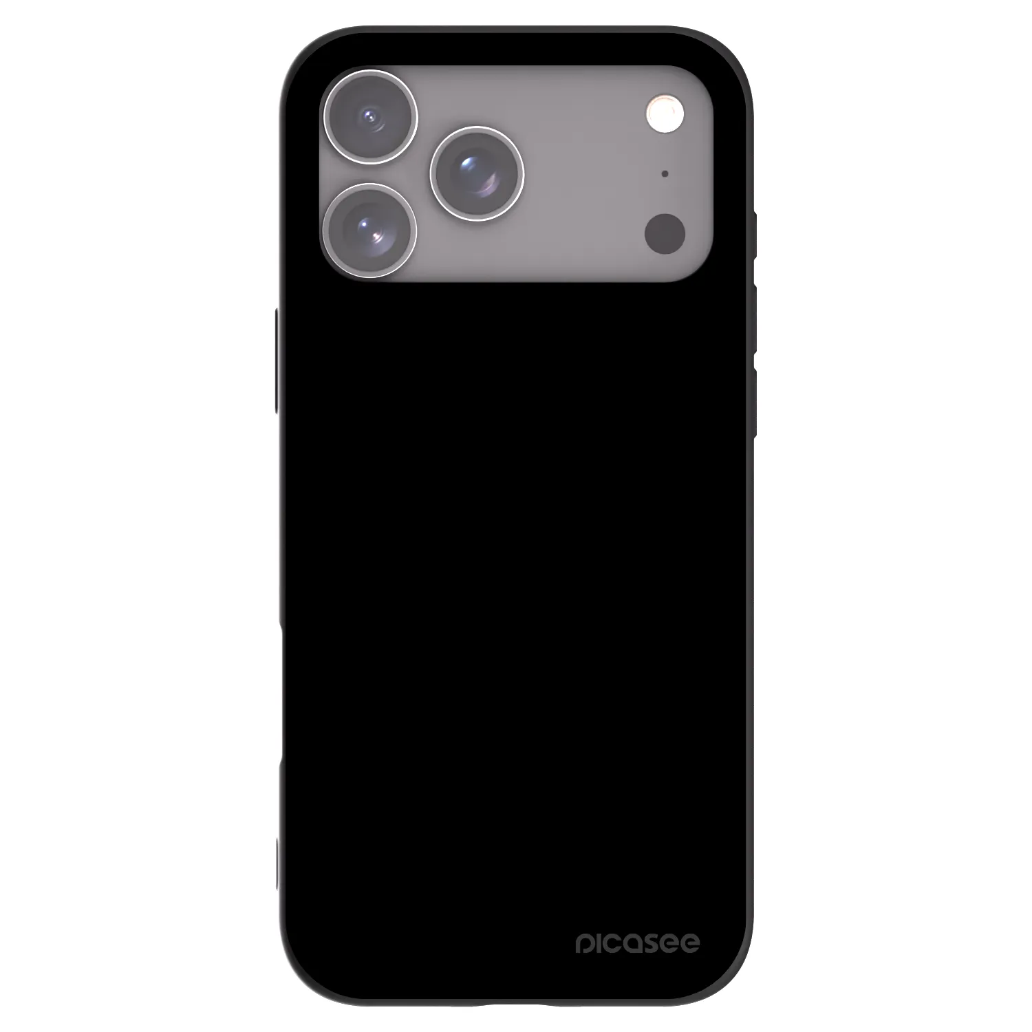 Picasee silikónový čierny obal pre Apple iPhone 18 Pro Max - Black Bliss