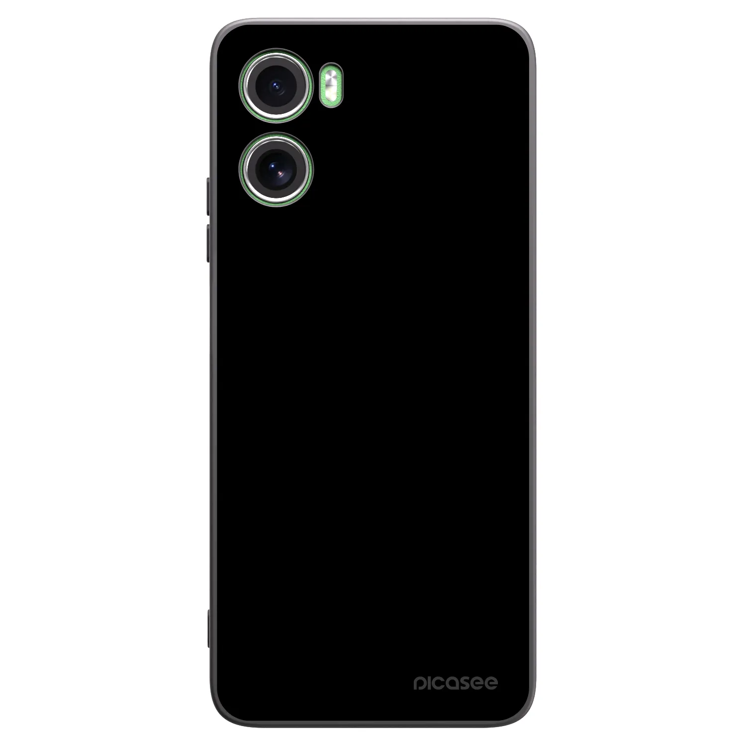 Picasee silikónový čierny obal pre Motorola Moto G06 - Black Bliss