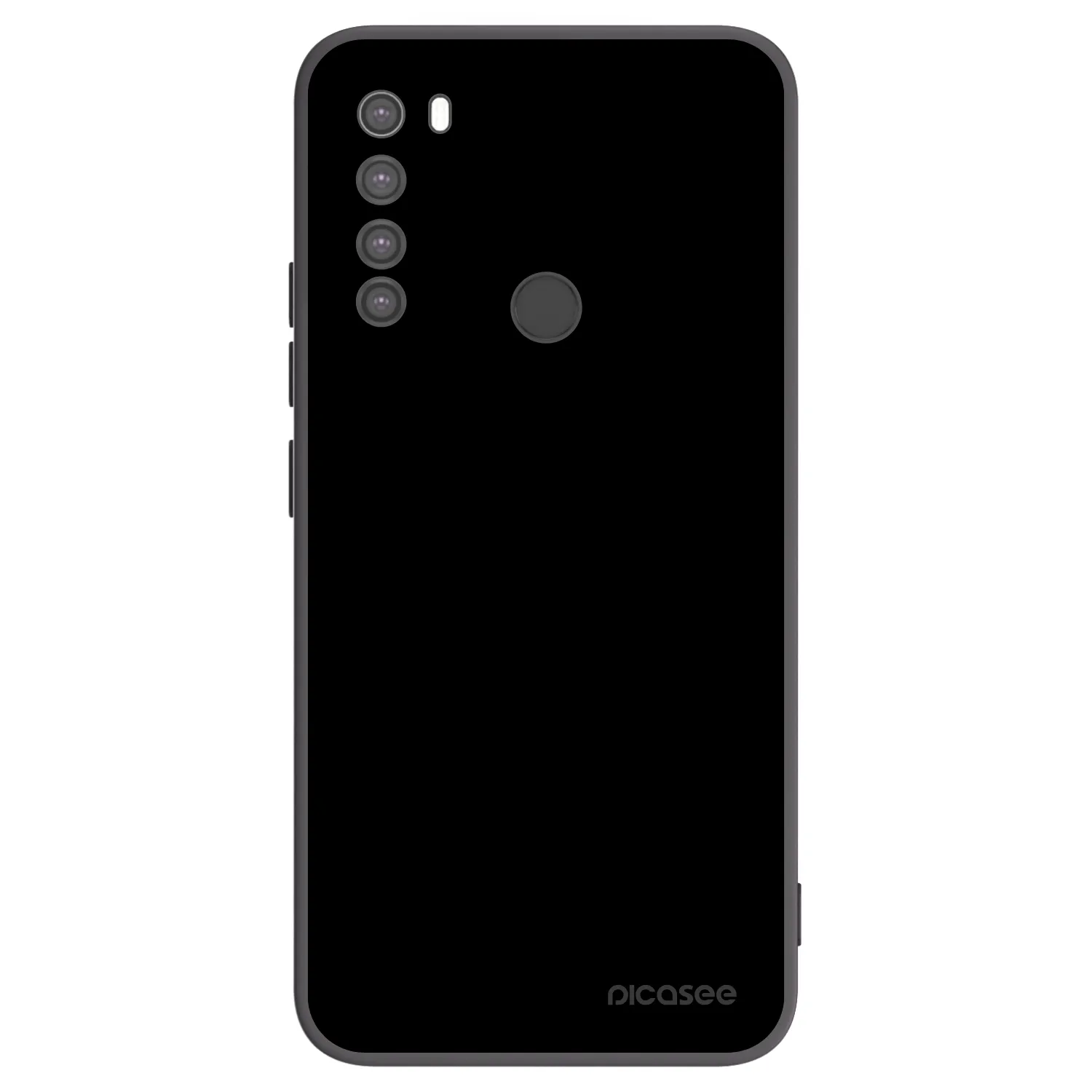 Picasee silikónový čierny obal pre Xiaomi Redmi Note 8 - Black Bliss