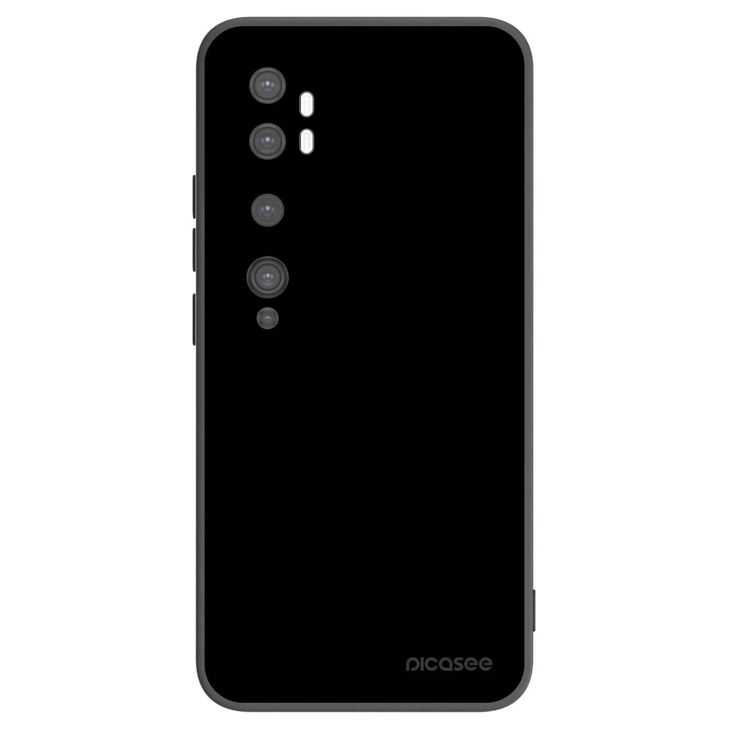 Picasee silikónový čierny obal pre Xiaomi Mi Note 10 (Pro) - Black Bliss