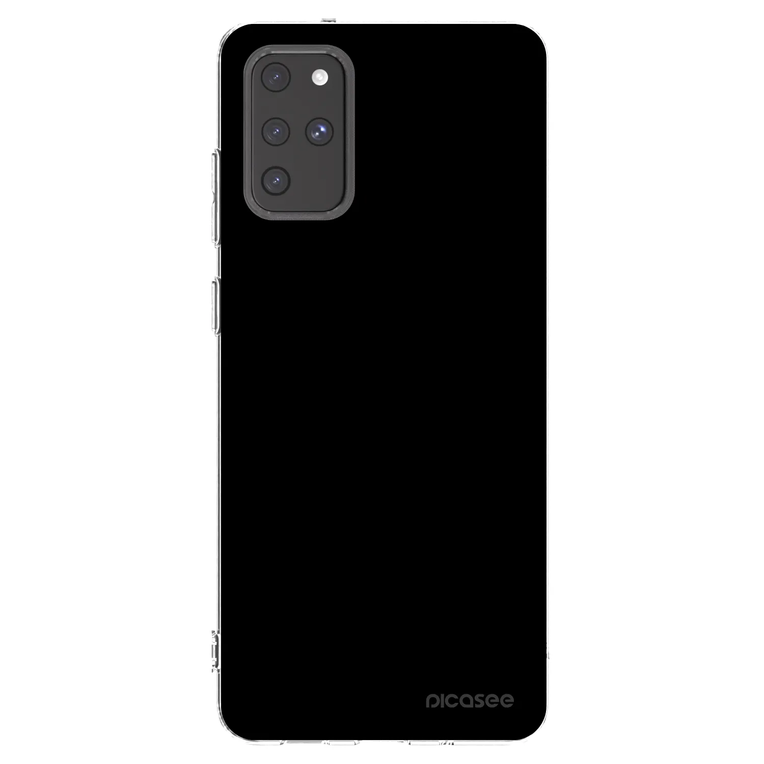 Picasee silikónový prehľadný obal pre Samsung Galaxy S20+ G985F - Black Bliss