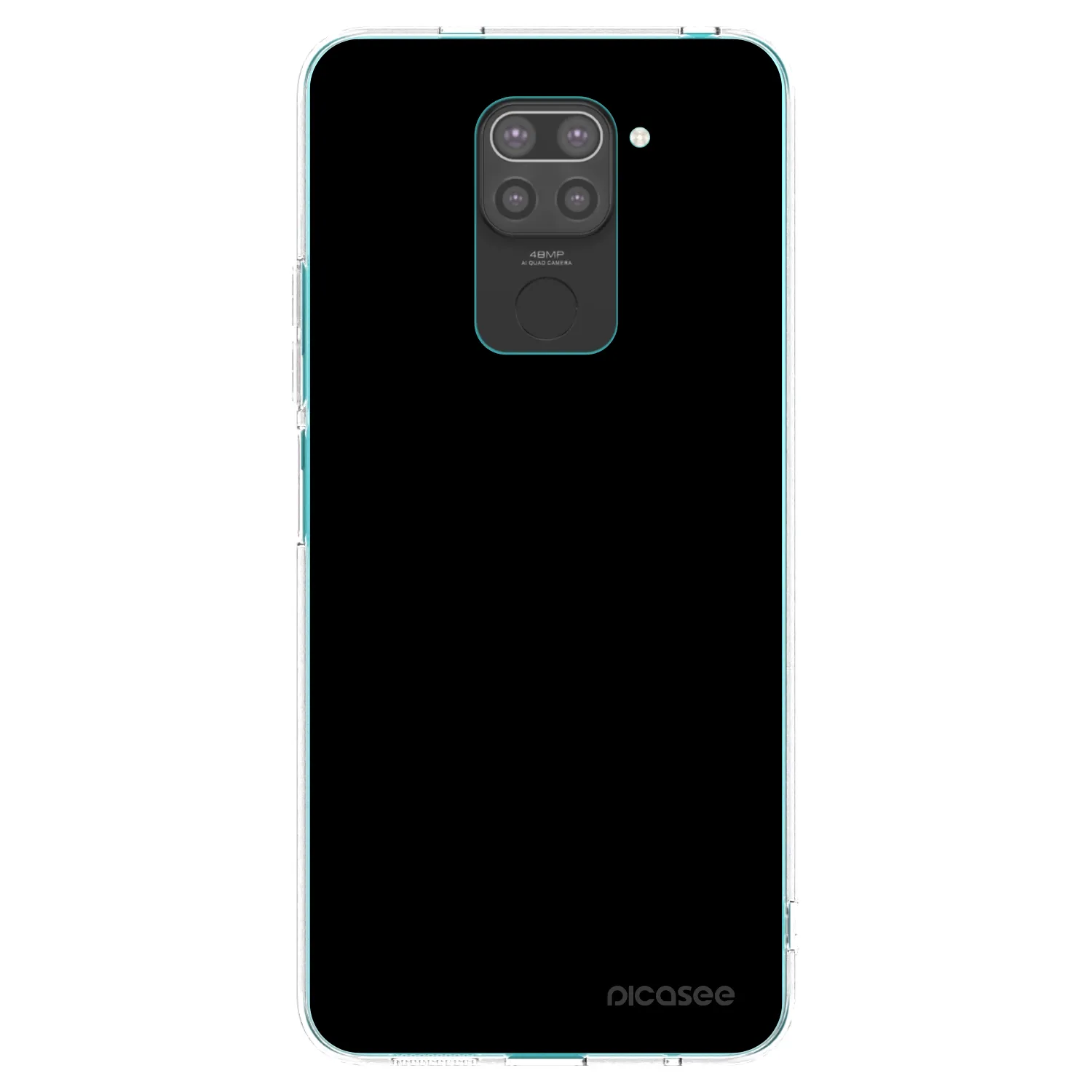 Picasee silikónový čierny obal pre Xiaomi Redmi Note 9 - Black Bliss