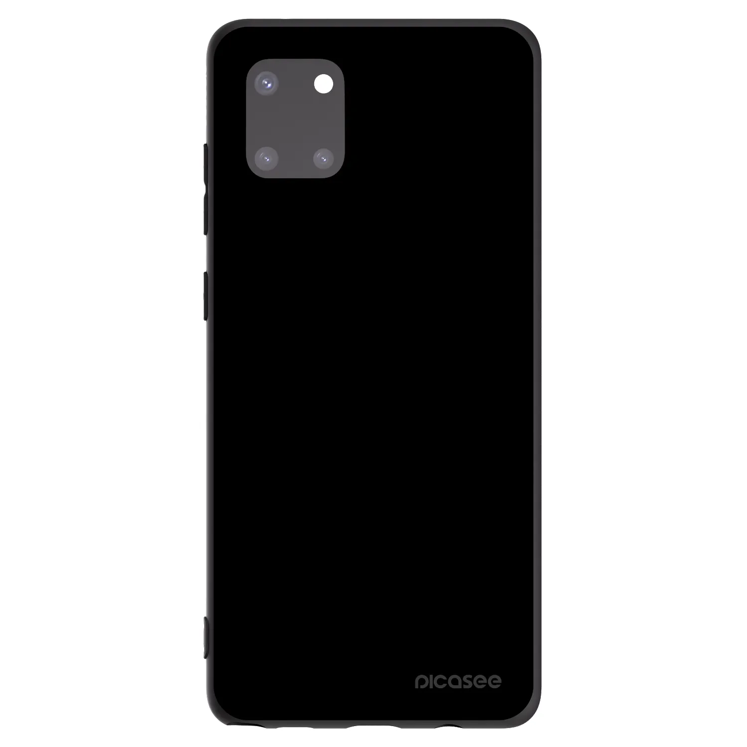 Picasee silikónový čierny obal pre Samsung Galaxy Note 10 Lite N770F - Black Bliss