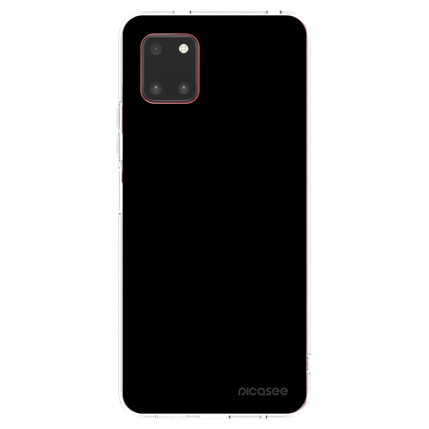 Picasee silikónový prehľadný obal pre Samsung Galaxy Note 10 Lite N770F - Black Bliss