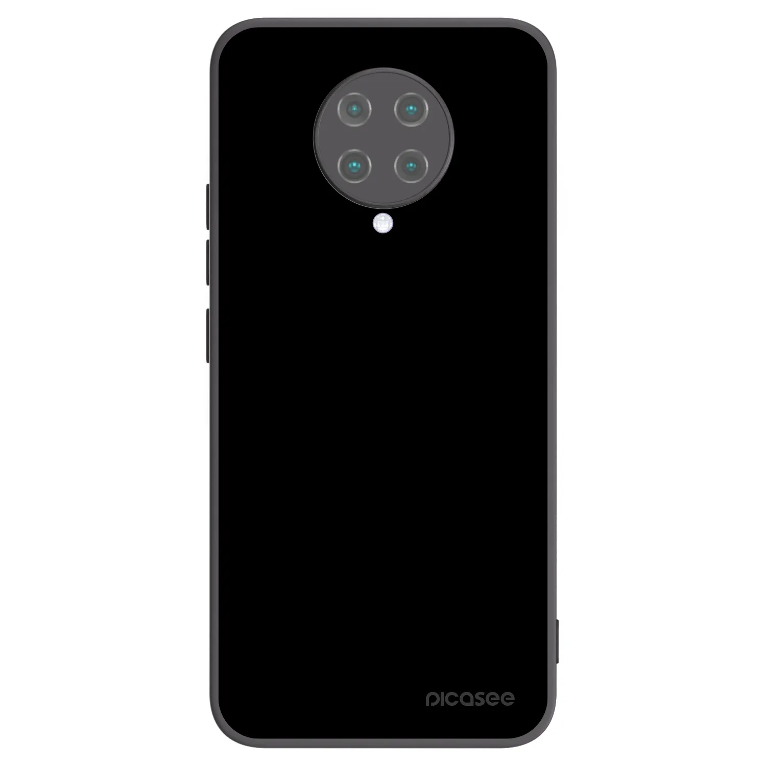 Picasee silikónový čierny obal pre Xiaomi Poco F2 Pro - Black Bliss