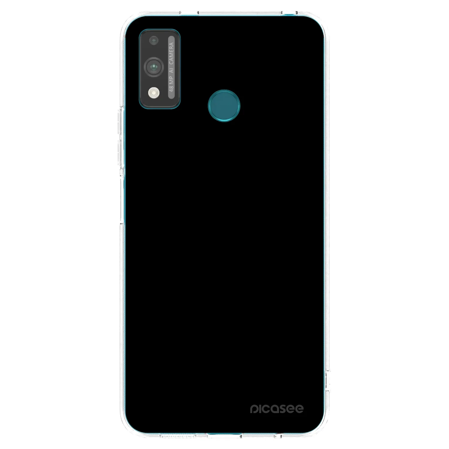 Picasee silikónový prehľadný obal pre Honor 9X Lite - Black Bliss