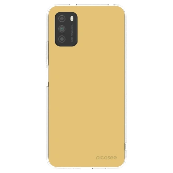Picasee silikónový prehľadný obal pre Xiaomi Poco M3 - Canary Crystal