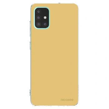 Picasee silikónový prehľadný obal pre Samsung Galaxy M31s - Canary Crystal
