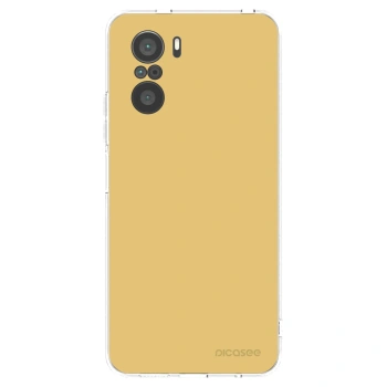 Picasee silikónový prehľadný obal pre Xiaomi Poco F3 - Canary Crystal