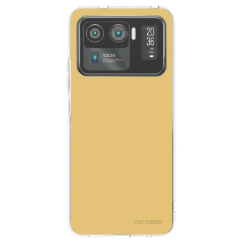 Picasee silikónový prehľadný obal pre Xiaomi Mi 11 Ultra - Canary Crystal