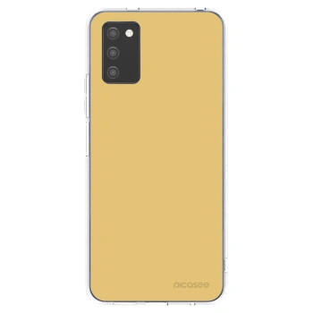 Picasee silikónový prehľadný obal pre Samsung Galaxy A02s A025G - Canary Crystal