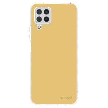 Picasee silikónový prehľadný obal pre Samsung Galaxy A22 A225F 4G - Canary Crystal