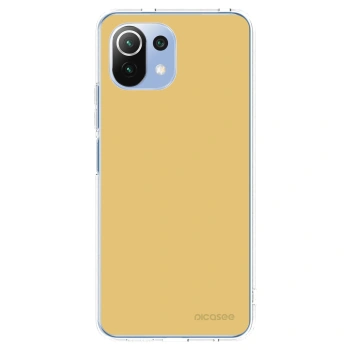Picasee silikónový prehľadný obal pre Xiaomi 11 Lite 5G NE - Canary Crystal