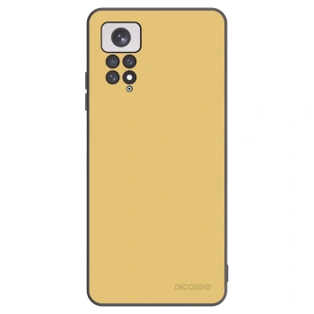 Picasee silikónový čierny obal pre Xiaomi Redmi Note 11 - Canary Crystal