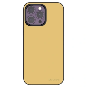Picasee silikónový čierny obal pre Apple iPhone 14 Pro Max - Canary Crystal