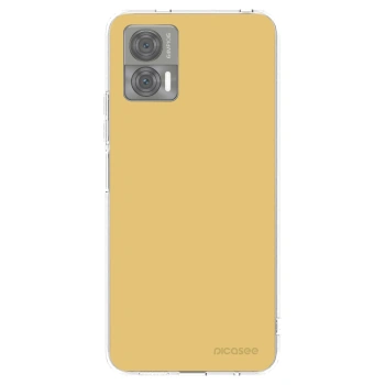 Picasee silikónový prehľadný obal pre Motorola Edge 30 Neo - Canary Crystal