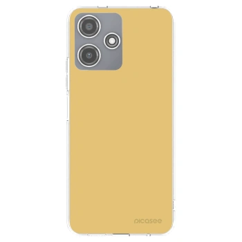 Picasee silikónový prehľadný obal pre Xiaomi Redmi 12 5G - Canary Crystal