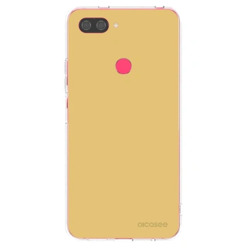Picasee silikónový prehľadný obal pre Xiaomi Mi 8 Lite - Canary Crystal