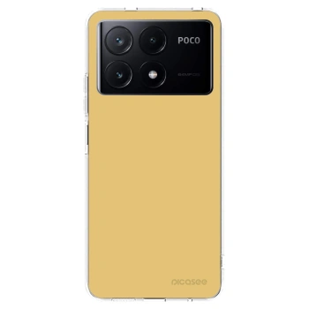 Picasee silikónový prehľadný obal pre Xiaomi Poco X6 Pro - Canary Crystal