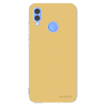 Picasee silikónový prehľadný obal pre Huawei P Smart 2019 - Canary Crystal