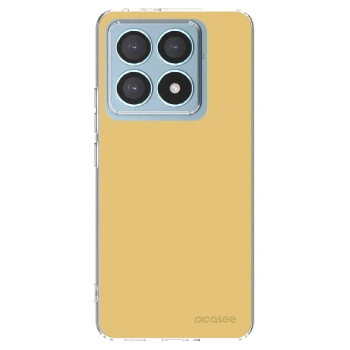 Picasee silikónový prehľadný obal pre Xiaomi 14T Pro - Canary Crystal