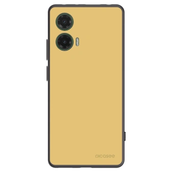 Picasee silikónový čierny obal pre Motorola Moto G35 5G - Canary Crystal