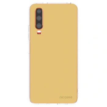 Picasee silikónový prehľadný obal pre Huawei P30 - Canary Crystal