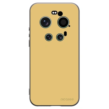 Picasee silikónový čierny obal pre Xiaomi 17 Ultra - Canary Crystal
