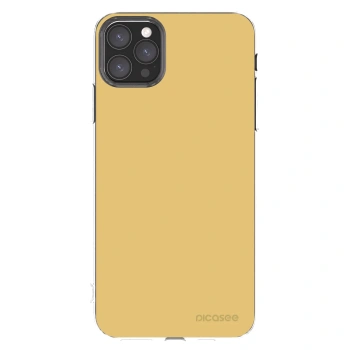 Picasee silikónový prehľadný obal pre Apple iPhone 11 Pro Max - Canary Crystal