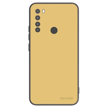 Picasee silikónový čierny obal pre Xiaomi Redmi Note 8 - Canary Crystal