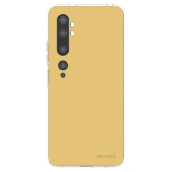 Picasee silikónový prehľadný obal pre Xiaomi Mi Note 10 (Pro) - Canary Crystal