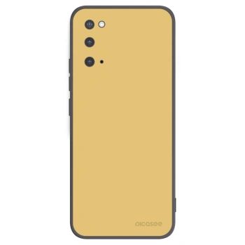Picasee silikónový čierny obal pre Samsung Galaxy S20 G980F - Canary Crystal